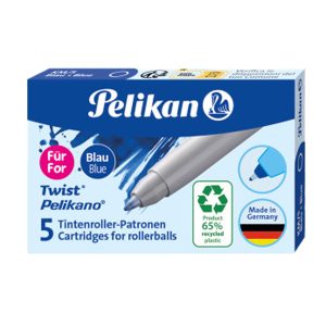 Cartuccia sferografica KM5 ECO - blue royal - Pelikan - conf. 5 pezzi - immagine 1