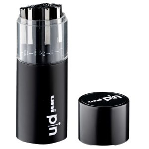Pin fineliner - 11 gradazioni assortiti - nero - Uni Mitsubishi - gift box 11 pezzi - immagine 1