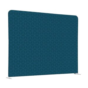 Divisorio in tessuto Wall Decor - 200 x H 150 cm - blu/rombi azzurri - Studio T - immagine 1