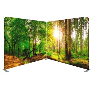 Divisorio in tessuto Wall Decor - 300 x H 230 cm - bosco - Studio T - immagine 3