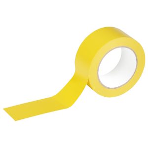 Nastro adesivo DURALINEBASIC 50/016 - removibile - 5 cm x 33 m - giallo - Durable - immagine 1