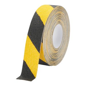 Nastro adesivo antiscivolo DURALINE GRIP+ - 5 cm x 15 m - giallo/nero - Durable - immagine 1