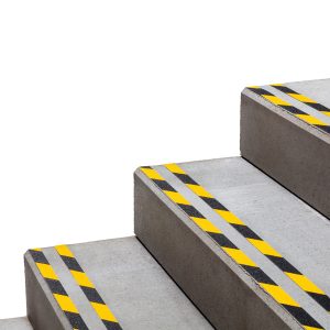 Nastro adesivo antiscivolo DURALINE GRIP+ - 2,5 cm x 15 m - giallo/nero - Durable - immagine 2