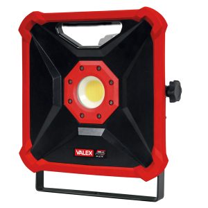 Faro led M-LD 18 - a batteria - 18 V - 26 x 23 x 7 cm - nero/rosso - Valex - immagine 1