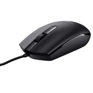 Mouse ottico con filo TM_101 Eco - nero - Trust - immagine 1