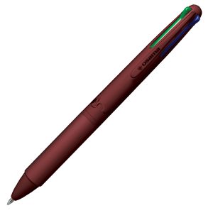Penna a sfera 4 Multi Urban - punta 1,00 mm - 4 colori - rustic red - Osama - immagine 1