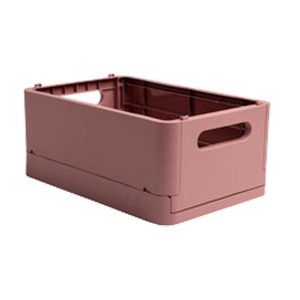 Scatola pieghevole The Smart Case midi Skandi - 27,6 x 18,8 x 12 cm - rosa antico - Exacompta - immagine 1