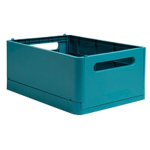 Scatola pieghevole The Smart Case maxi Skandi - 37,5 x 27,5 x 16,3 cm - blu pacifico - Exacompta - immagine 1
