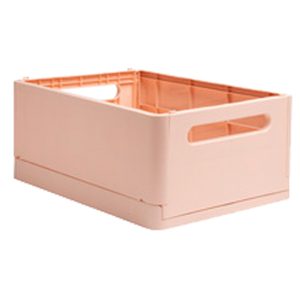 Scatola pieghevole The Smart Case maxi Skandi - 37,5 x 27,5 x 16,3 cm - nude - Exacompta - immagine 1
