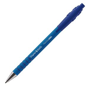 Penna a sfera Flexgrip Gel - punta 0,7 mm - blu - Papermate - immagine 1