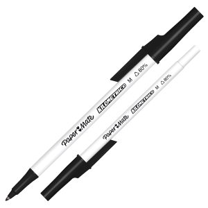 Penna sfera concappuccio Kilometrico Recycled - punta 1,0 mm - colori assortiti - Papermate - conf. 8 pezzi - immagine 4