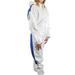 Tuta monouso Shield Dual - taglia L - laminato - bianco - Worker - immagine 1