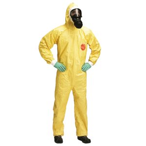 Tuta da lavoroTychem 2000 - taglia XL - giallo - Dupont - immagine 1