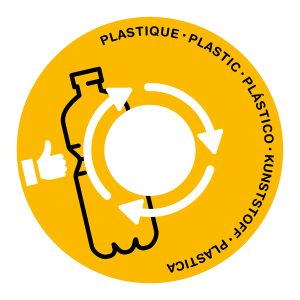 Coperchio raccolta plastica - per cestino 133R - diametro 38 cm - PVC - giallo - Cep - immagine 2
