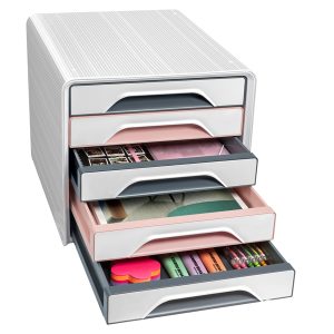 Cassettiera Smoove 7-111 Mineral - 5 cassetti -  36 x 28,8 x 27,1 cm - multicolore - Cep - immagine 1