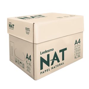 Carta da fotocopie ecologica Ledesma NAT - A4 - 75 gr - colore naturale - conf. 500 fogli - immagine 2