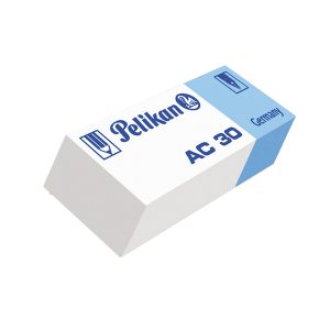 Gomma AC30 - bianca e blu - Pelikan - conf. 30 pezzi - immagine 2