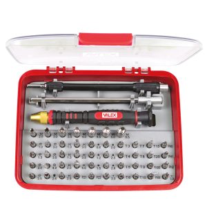 Portainserti di precisione  - con 51 inserti - misure assortite - Valex - immagine 1