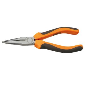 Pinza - a becchi mezzotondi dritti - 16 cm - CRV - Valex - immagine 1