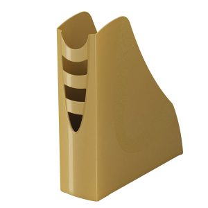 Portariviste Vintage Caramel - 26,6 x 27,8 cm - dorso 7,5 cm - ocra - Arda - immagine 1