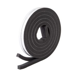 Guarnizione adesiva per isolamento garage  - 17 mm x 6,5 m - resina - antracite - Geko - immagine 2