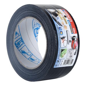 Nastro adesivo telato USA PREMIUM - 5 cm x 50 m - nero - Geko - immagine 1
