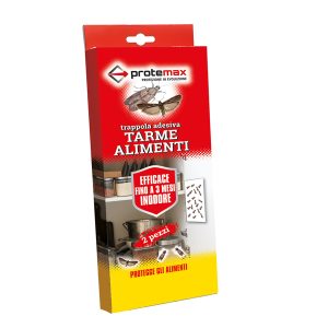 Trappola adesiva per tarme in alimenti - Protemax - blister 2 pezzi - immagine 1