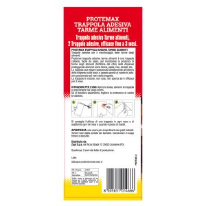 Trappola adesiva per tarme in alimenti - Protemax - blister 2 pezzi - immagine 2