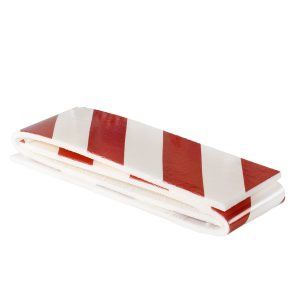 Pannello antiurto adesivo BOX - 13,7 x 50 cm - bianco/rosso - Geko - conf. 2 pezzi - immagine 2