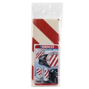 Pannello antiurto adesivo BOX JOLLY - 32 x 40 cm - bianco/rosso - Geko - immagine 1