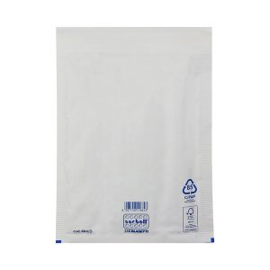 Busta imbottita Sacboll - D (20 X 32 cm) - carta - bianco - Blasetti - conf. 10 pezzi - immagine 1