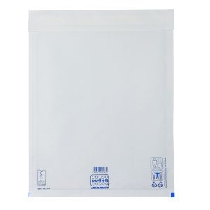 Busta imbottita Sacboll - H (29 x 42 cm) - carta - bianco - Blasetti - conf. 10 pezzi - immagine 1