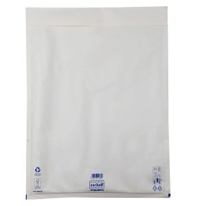 Busta imbottita Sacboll - K (37 x 55 cm) - carta - bianco - Blasetti - conf. 10 pezzi - immagine 1