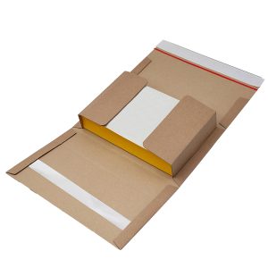 Scatola automontante altezza variabile BOOKBOX - M - 31 X 19 X 7 cm - cartone - avana - Blasetti - immagine 2