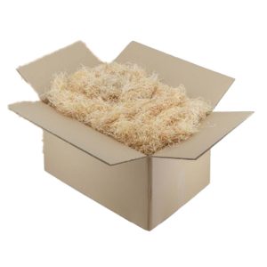Trucciolo da imballaggio - legno - colore paglia - 1 kg - immagine 1