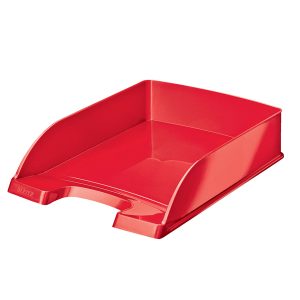 Vaschetta portacorrispondenza WOW - 25,5 x 35,7 x 7 cm - rosso - Leitz - immagine 1