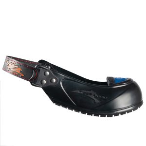 Sovrascarpe con puntale Visitor - taglia S (34-38) - nero/blu - Safety Jogger - immagine 1