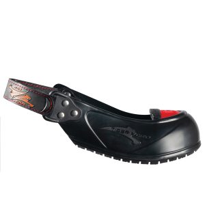 Sovrascarpe con puntale Visitor - taglia M (39-43) - nero/rosso - Safety Jogger - immagine 1