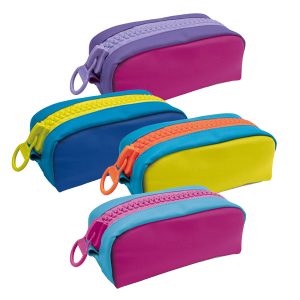 Taschetta Zippy Colors - 22 x 10 x 8 cm - PU - colori assortiti - Lebez - immagine 1