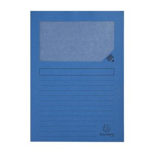 Cartellina a L Forever - con finestra - 130g - 22 x 31 cm - colori assortiti - Exacompta - conf. 10 pezzi - immagine 3