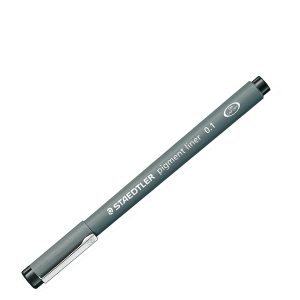 Pennarello Pigment Liner 308 - nero - 0,1 mm - Staedtler - immagine 2