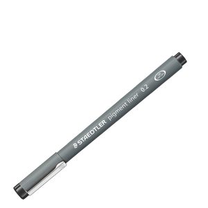 Pennarello Pigment Liner 308 - nero - 0,2 mm - Staedtler - immagine 3