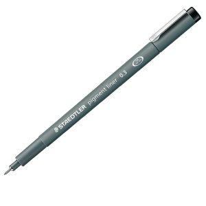 Pennarello Pigment Liner 308 - nero - 0,3 mm - Staedtler - immagine 2