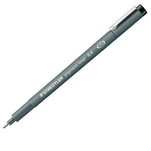 Pennarello Pigment Liner 308 - nero - 0,4 mm - Staedtler - immagine 2