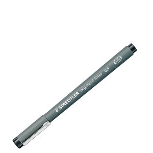 Pennarello Pigment Liner 308 - nero - 0,5 mm - Staedtler - immagine 2