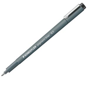 Pennarello Pigment Liner 308 - nero - 0,5 mm - Staedtler - immagine 3