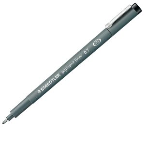 Pennarello Pigment Liner 308 - nero - 0,7 mm - Staedtler - immagine 3