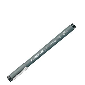 Pennarello Pigment Liner 308 - nero - 0,8 mm - Staedtler - immagine 2