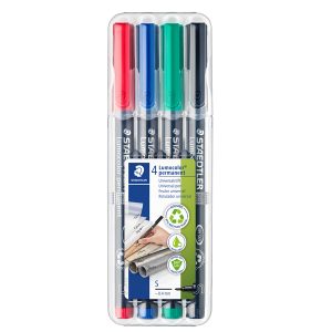 Pennarello Astucci Lumocolor Permanent 313 - punta 0,4 mm - colori assortiti - Staedtler - immagine 1