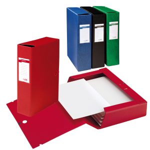 Scatola archivio Scatto - dorso 6 cm - 25 x 35 cm - verde - Sei Rota - immagine 1